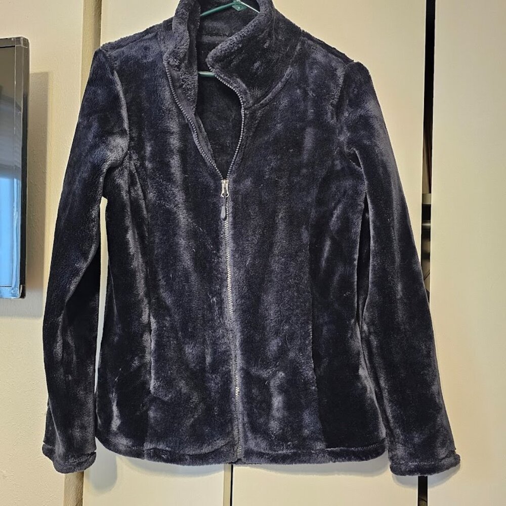 32 Degrees Navy Blue Plush Jacket size M